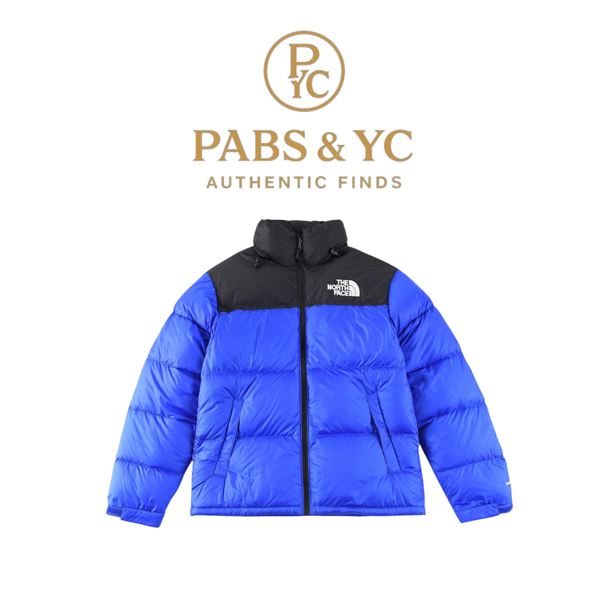 THE NORTH FACE MEN'S BLUE TNF 1996 RETRO NUPTSE JACKET