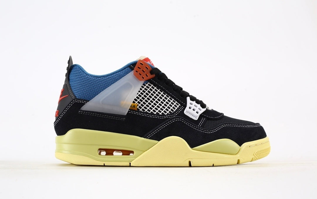 Air Jordan 4 Retro x Union LA "Off Noir"