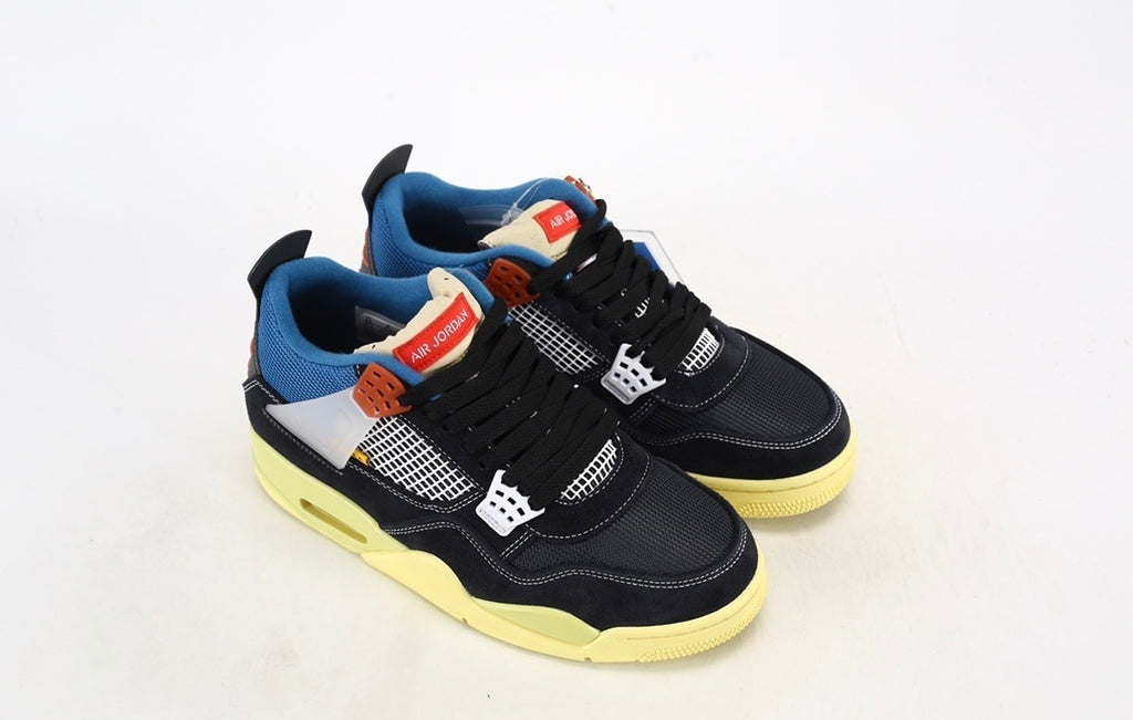 Air Jordan 4 Retro x Union LA "Off Noir"