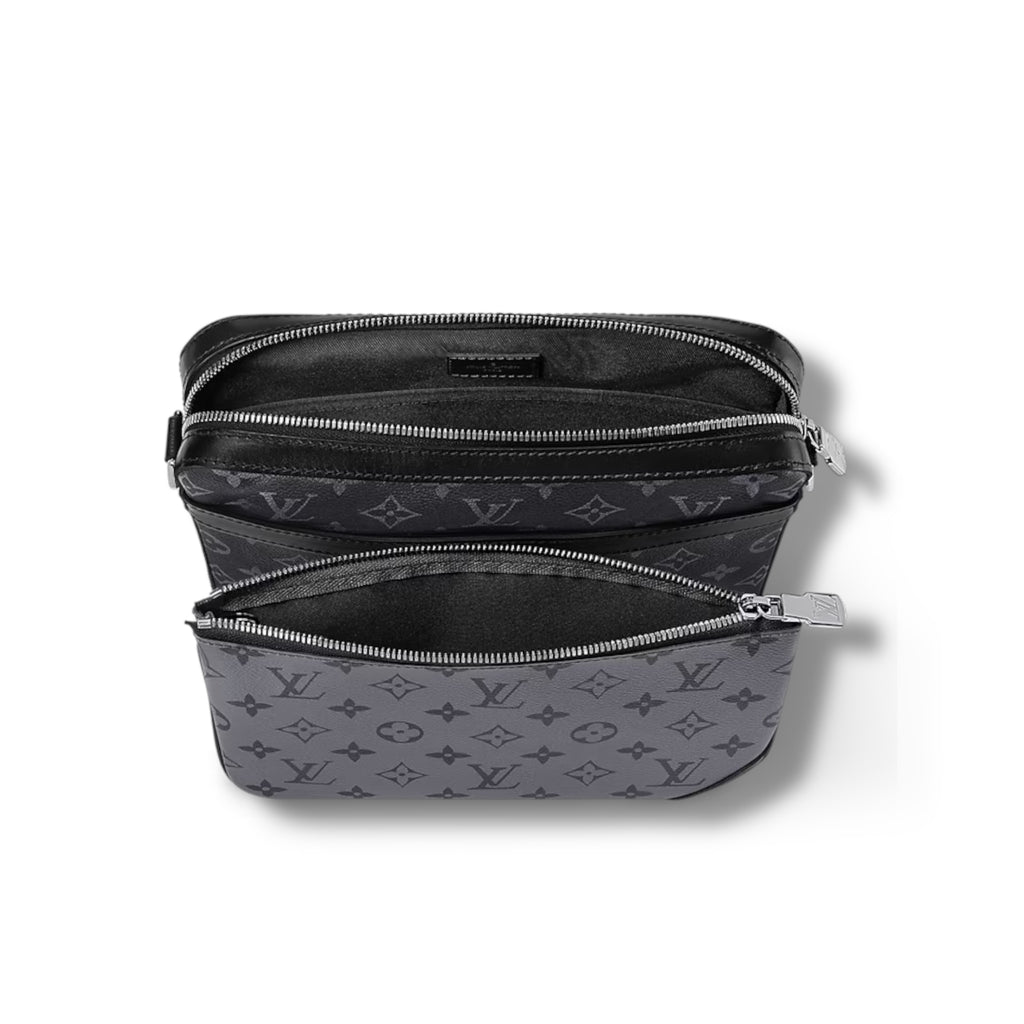 Louis Vuitton Trio Messenger Bag (Monogram Eclipse)