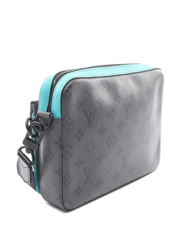 Louis Vuitton Trio Messenger - Monogram Eclipse (Blue Trim)