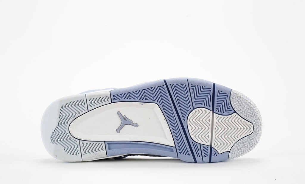 AIR JORDAN 4 RETRO "FORGET ME NOT" (W) - WHITE/ALUMINUM