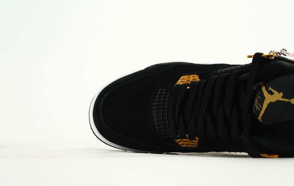 Air Jordan 4 Retro 'Royalty' Black/Gold